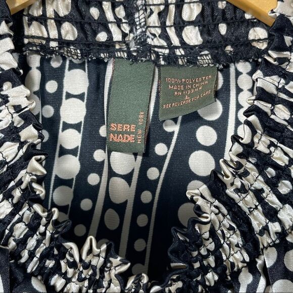 Sere Nade New York Ruffled Neck Line Tank Top - Picture 6 of 10